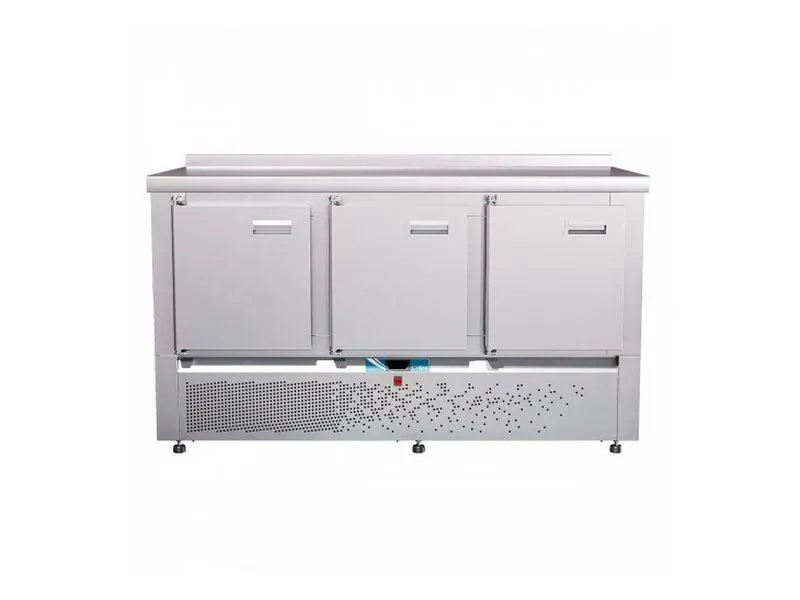 Стол холодильный для полуфабрикатов, 2 двери + 2 полки-решетки, 2 ящика, L1900 мм