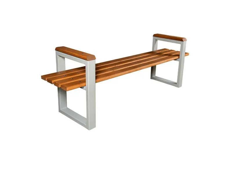 Лавка без спинки с подлокотниками МФ1.151