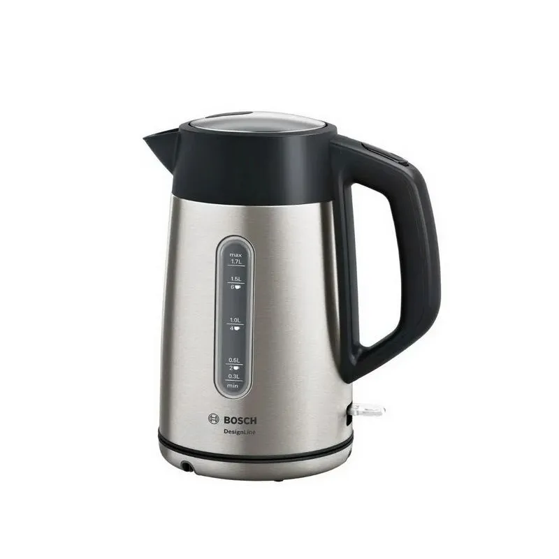 Чайник электрический Bosch TWK4P, 2400Вт, нержавеющая сталь