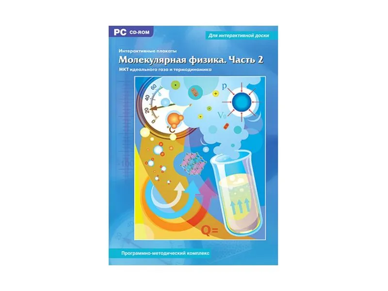 Интерактивные плакаты «Молекулярная физика» — Часть 2 (многопольз.)