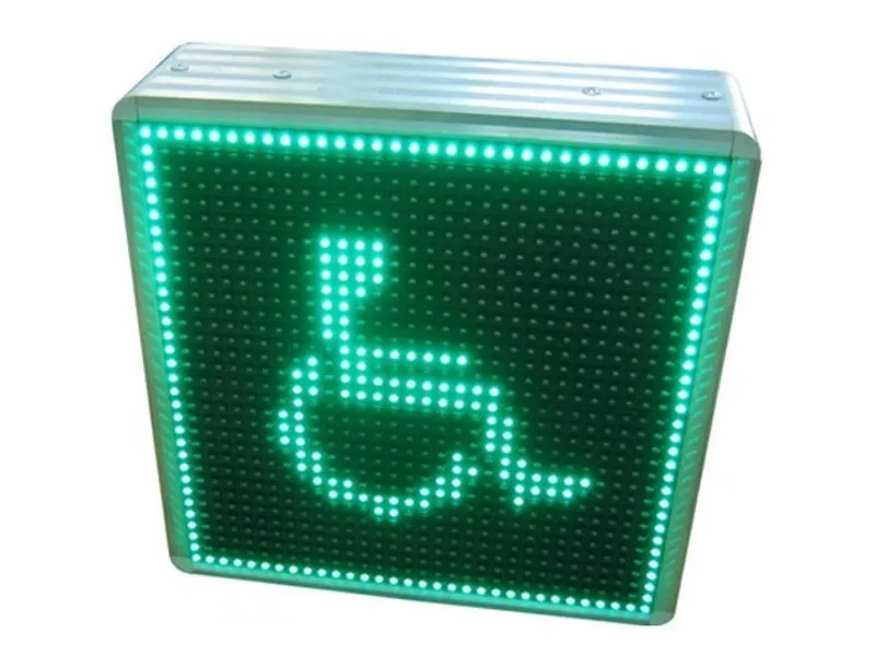 Световой маяк 400×400 мм для слабовидящих