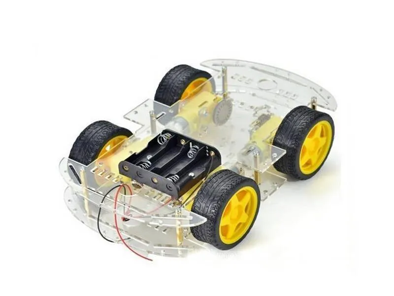 Шасси Robot Car — 4-колёсная база для конструктора