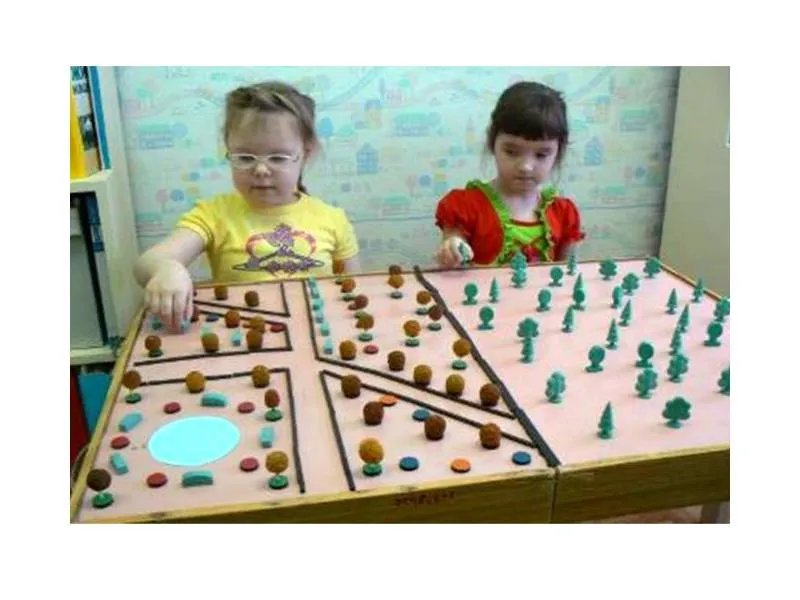 Учебное пособие по пространственной ориентировке Ориентир (магнитный набор)