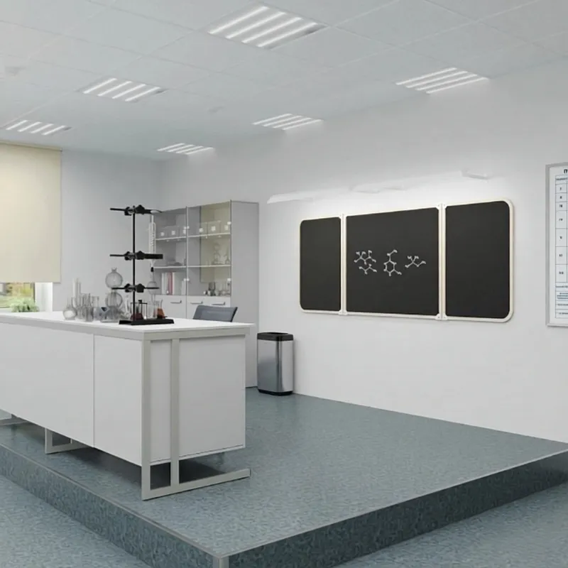 Лабораторный кабинет "Наука" с розетками