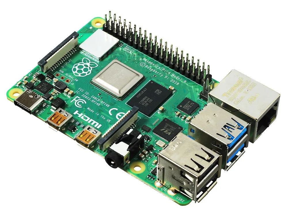 Микрокомпьютер Raspberry Pi 4 Model B 4Гб