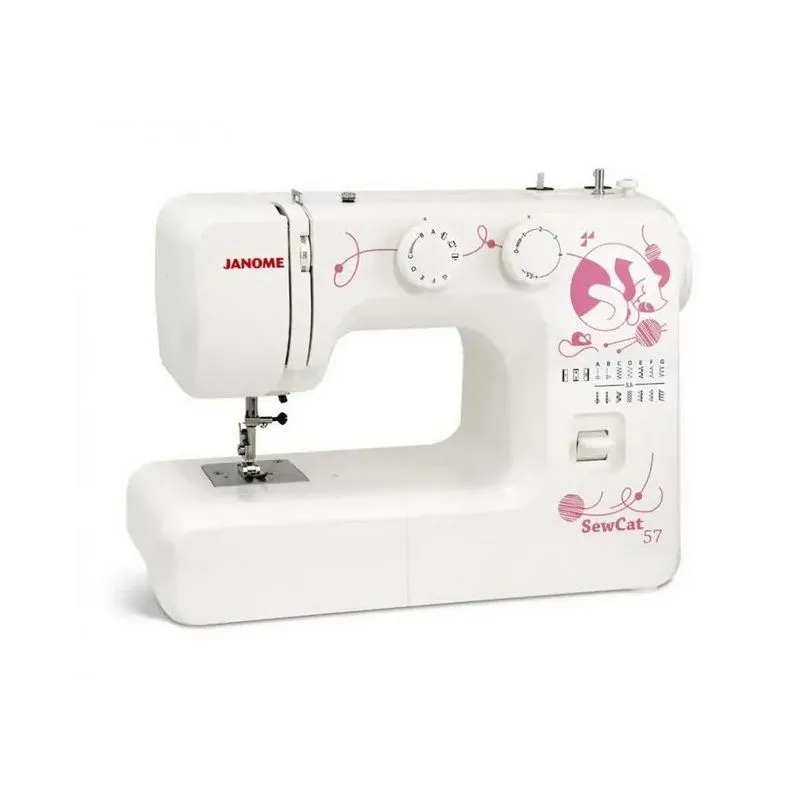 Швейная машина Janome Sew Cat 57, белый