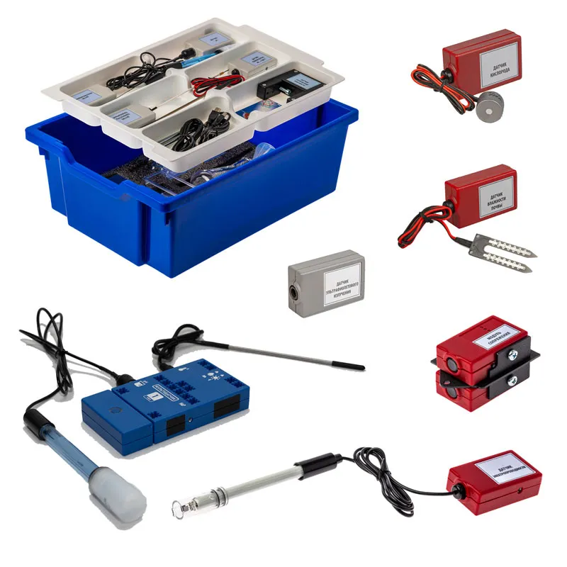 Цифровая лаборатория по экологии для реализации сети школьного экологического мониторинга (базовая комплектация) НАУРА ПЛЮС