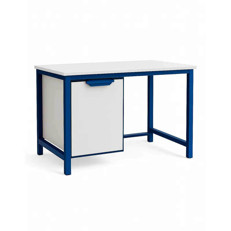 Стол с тумбой АЛКМ-ЛМФ4 1200×600 мм