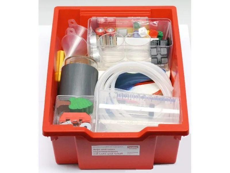 Комплект "Мои первые опыты: свет и звук" — 33 опыта
