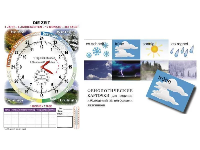 Комплект «Время» DIE ZEIT (на немецком)
