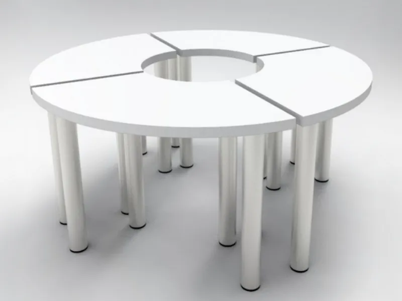 Круглый модульный стол 1600×1600 мм