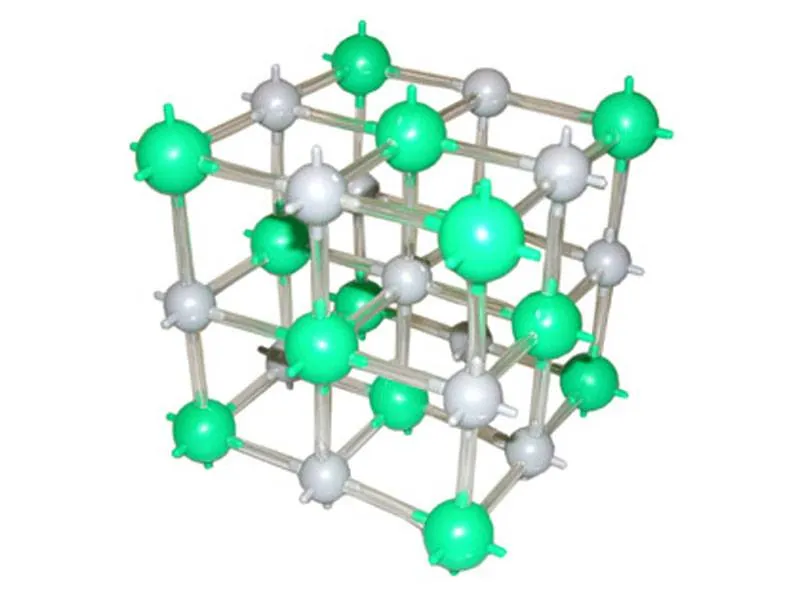 Модель кристаллической решётки NaCl (демонстрационная)