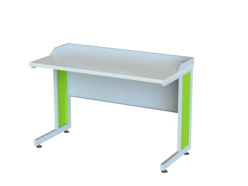 Лабораторный стол ученический 1200×600×750 с бортиком