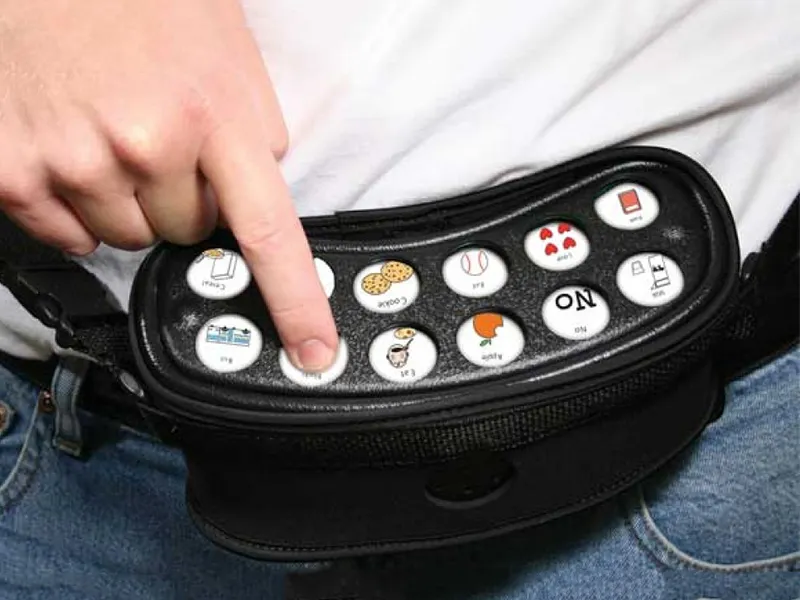 Портативный коммуникатор на пояс