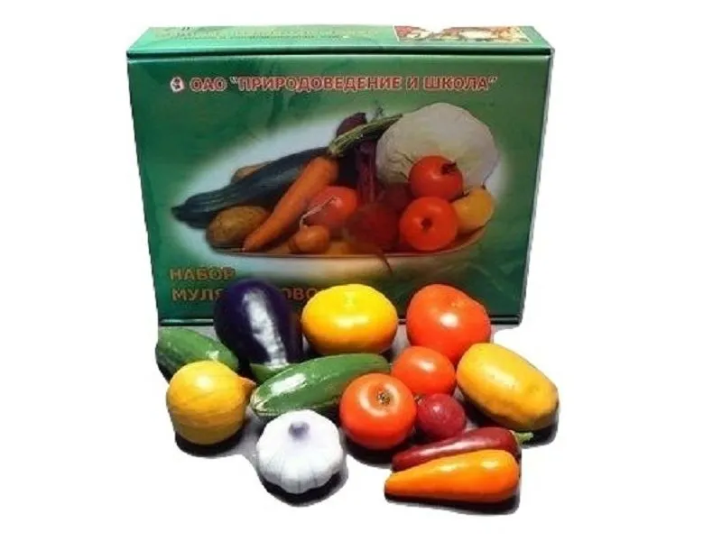 Набор муляжей овощей — 13 шт.
