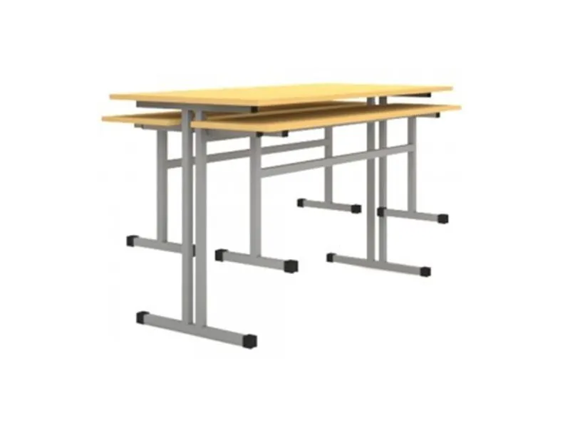 Стол обеденный 4-местный с подвесными скамьями