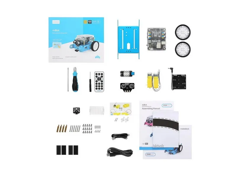 mBot — базовый робототехнический набор (Bluetooth)