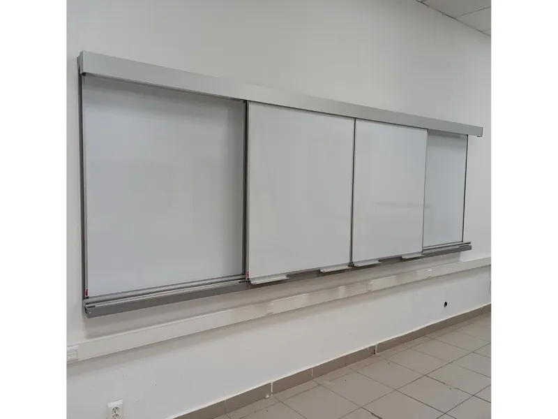 Рельсовая система раздвижных аудиторных досок