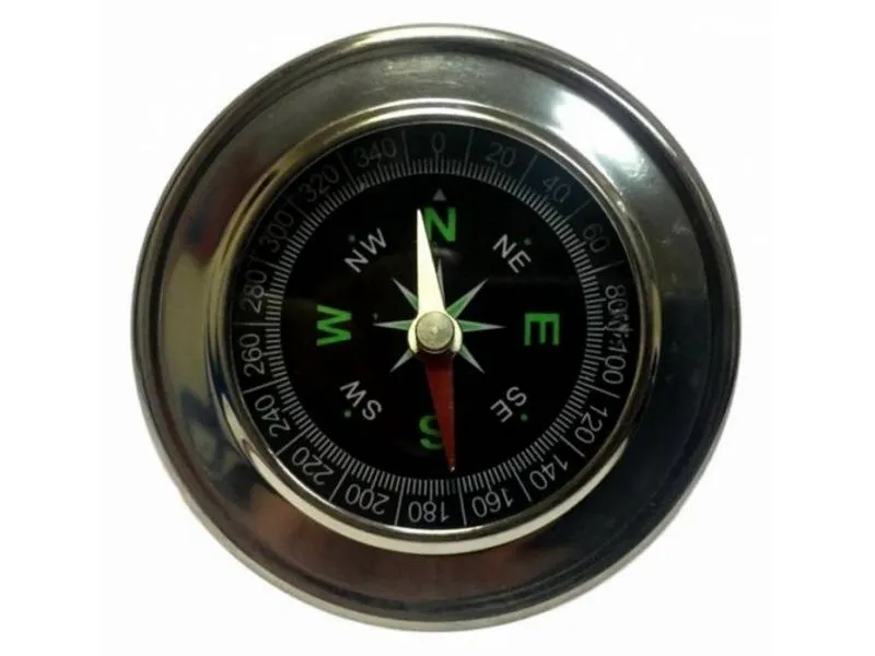 Компас жидкостной циферблат плавающий дисковый металлический, D60 мм, диаметр