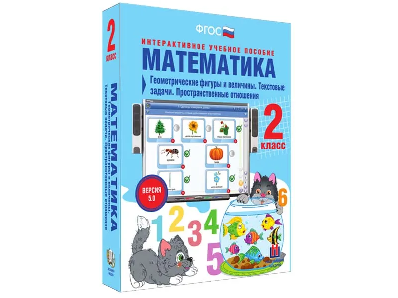 Математика 2 класс — Геометрия и величины (интерактивное пособие)