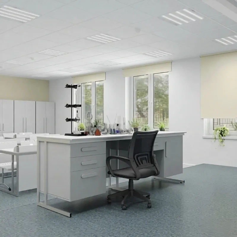 Лабораторный кабинет "Наука" с розетками