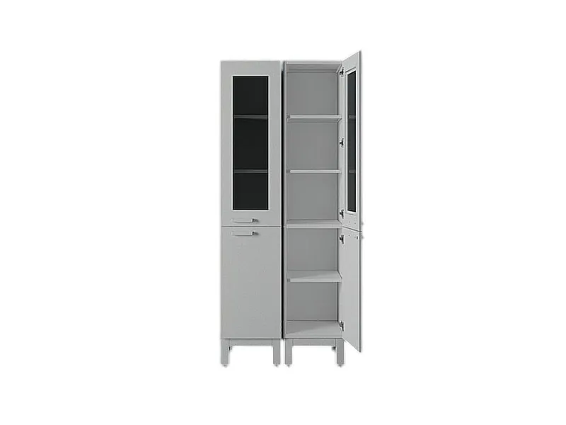 Шкаф для лабораторной посуды одностворчатый 400×450×2000