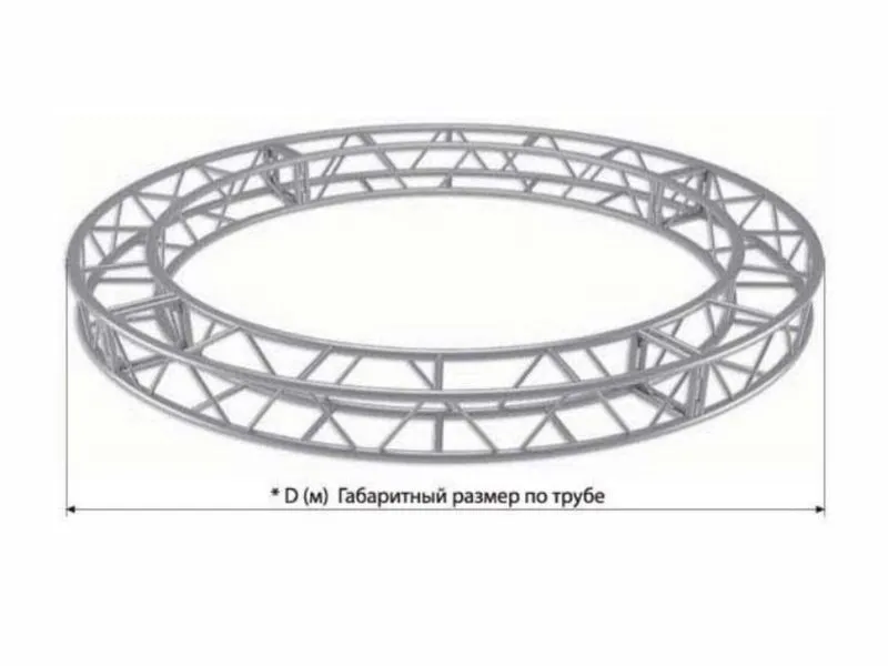 Конструкция над сценой (диаметр 5 метров)