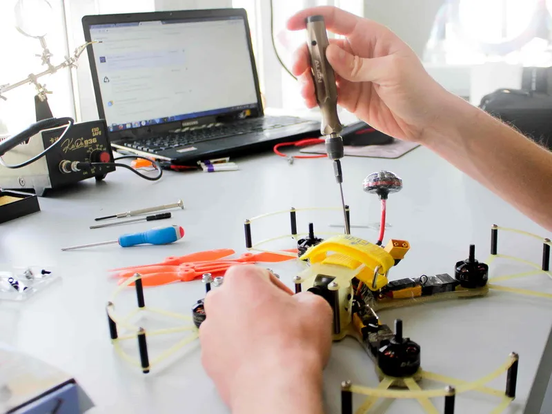 Образовательный набор квадрокоптера EdDron First (под пайку)