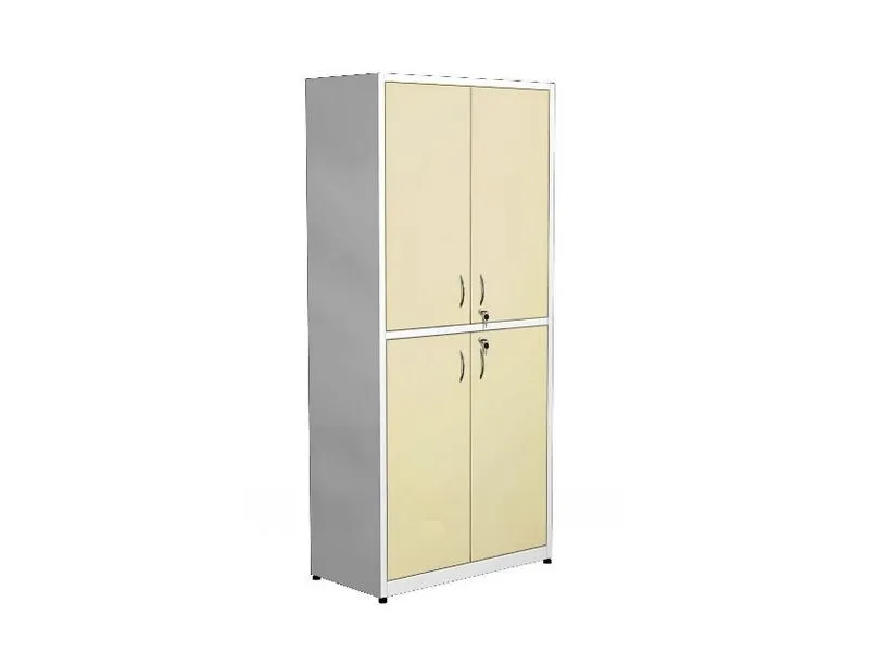 Шкаф медицинский 800×400×1750 мм, двухсекционный