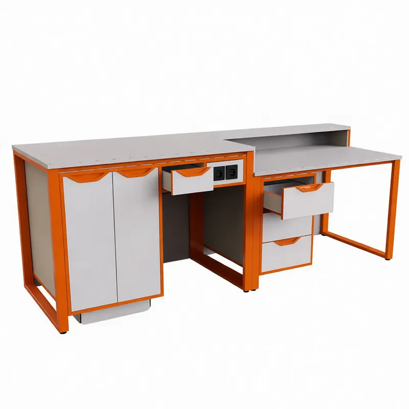 Стол демонстрационный для кабинета химии/биологии 2400×750 мм