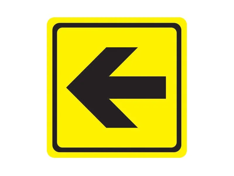 Информационный знак Направление движения, поворот