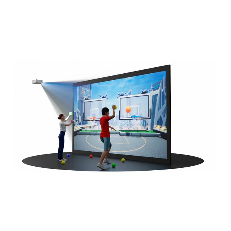 Интерактивная стена «Попадалкин» с 5 играми