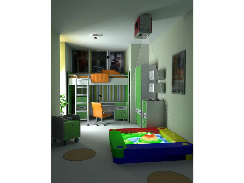 iSandBOX Lite — интерактивная песочница 153×236×115 см