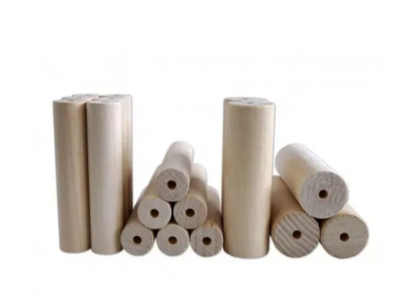 Деревянные заготовки для токарного станка, 17 шт.