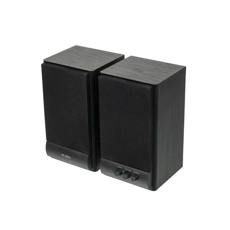 Колонки SVEN SPS-607, 2.0, цвет черный