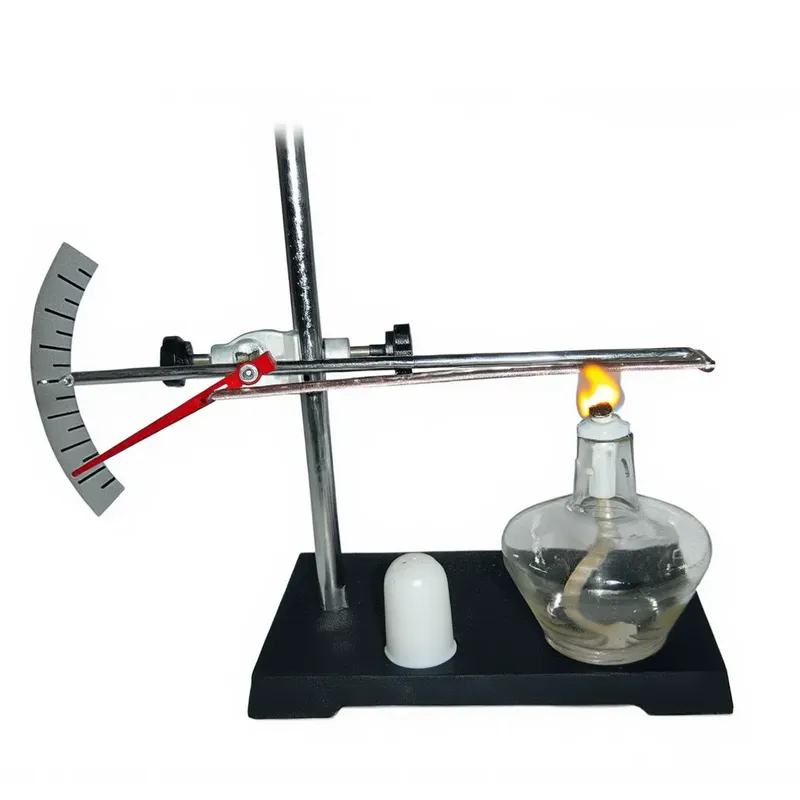 Пластина биметаллическая со стрелкой