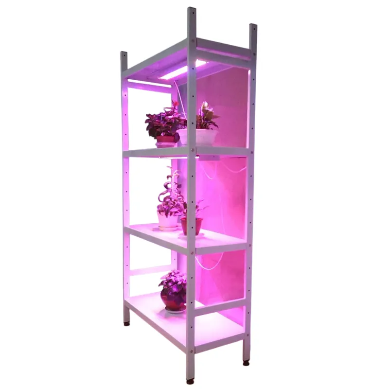 Стеллаж с LED-подсветкой 90×40×180 см