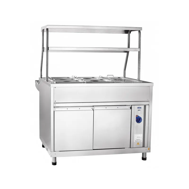 Линия раздачи: мармит вторых блюд