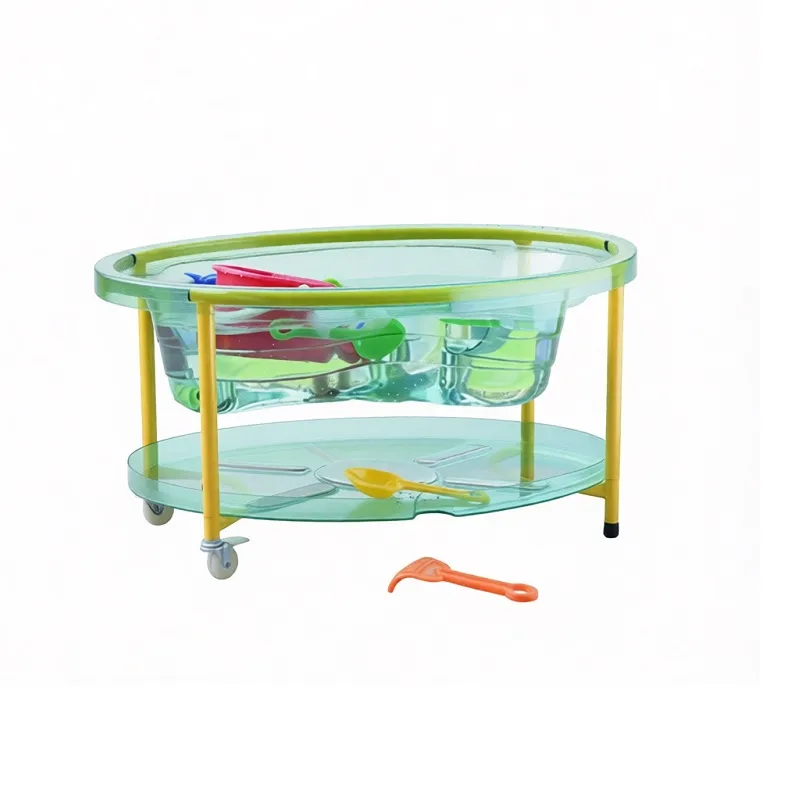 Передвижной стол игровой, для занятий с водой или песком