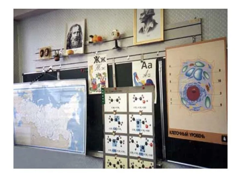 Демонстрационная панель над доской 1200×300 мм