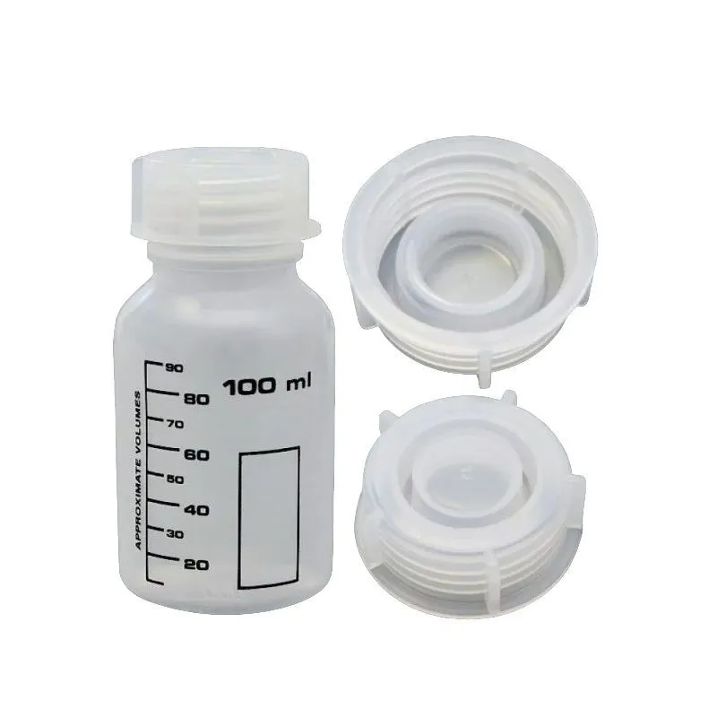 Банка для реактивов 100 мл с крышкой