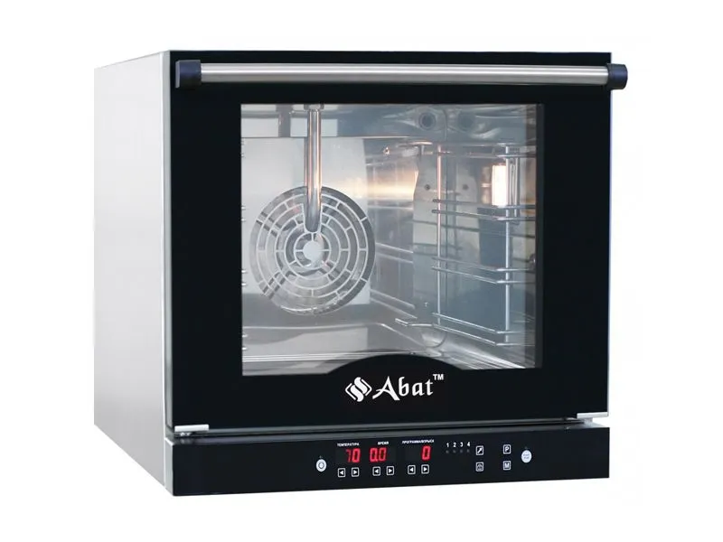 Конвекционная печь, нержавеющая сталь, без противней, 520х765х514 мм