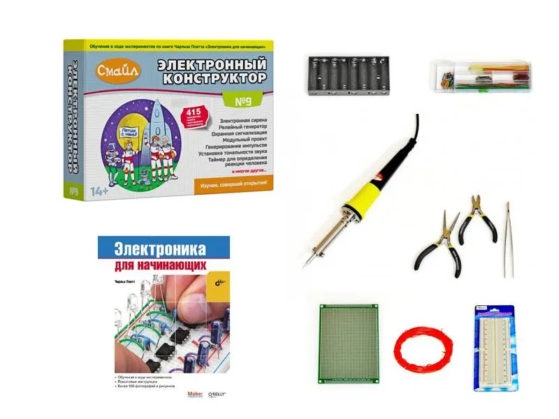 Конструктор СМАЙЛ №9 с книгой Ч. Платта