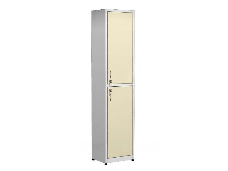 Шкаф медицинский металлический 500×400×1750 мм
