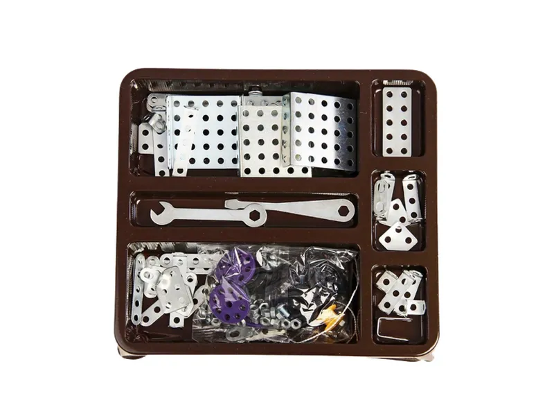 Металлический конструктор 10К №3 — 146 деталей