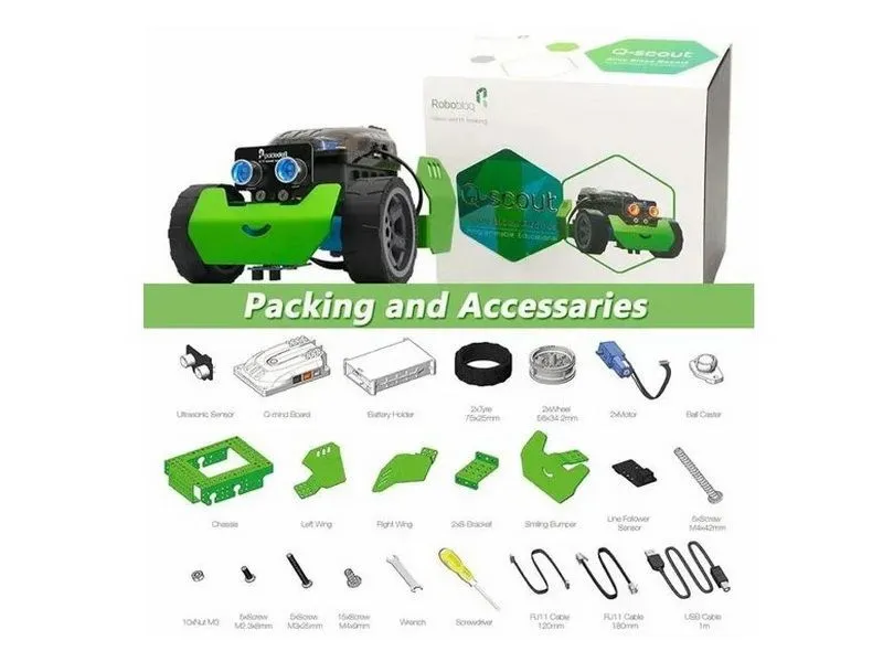 Базовый робототехнический набор Q-Scout