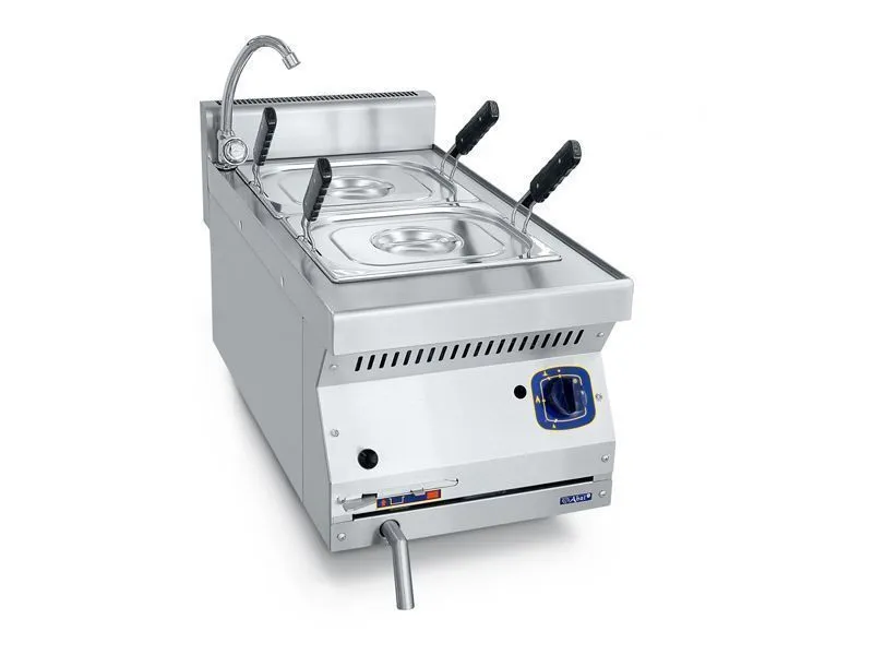 Газоварка настольная, нерж.ст., 2 емкости, 40х83х92 см