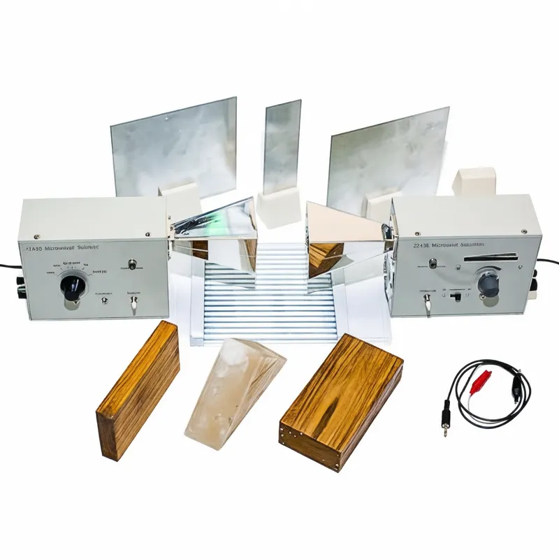 Комплект приборов и принадлежностей для демонстрации св-в электромагнитных волн