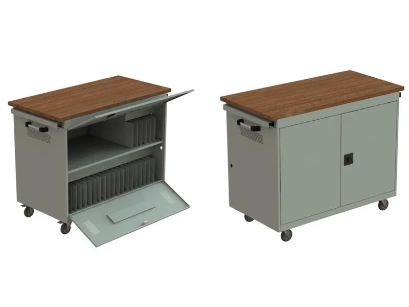 Тележка для ноутбуков, 26 ячеек