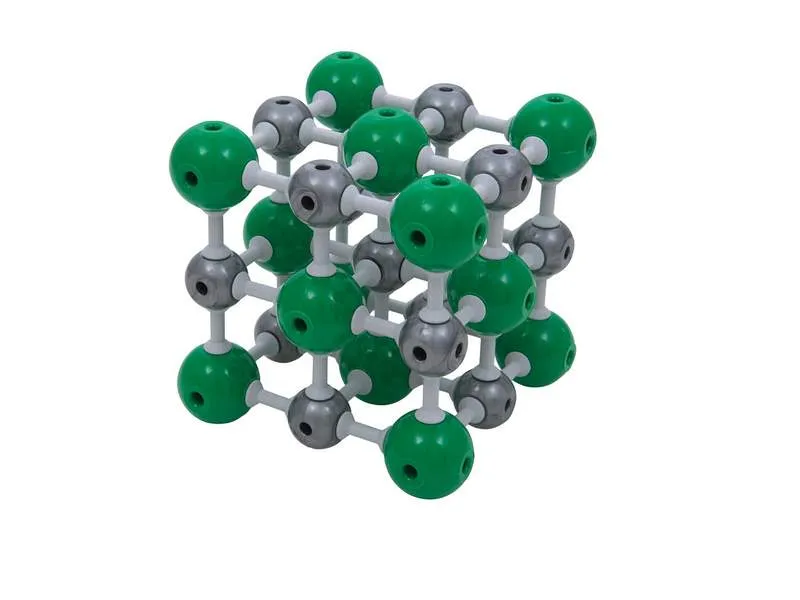 Хлорид натрия (NaCl), сборная модель